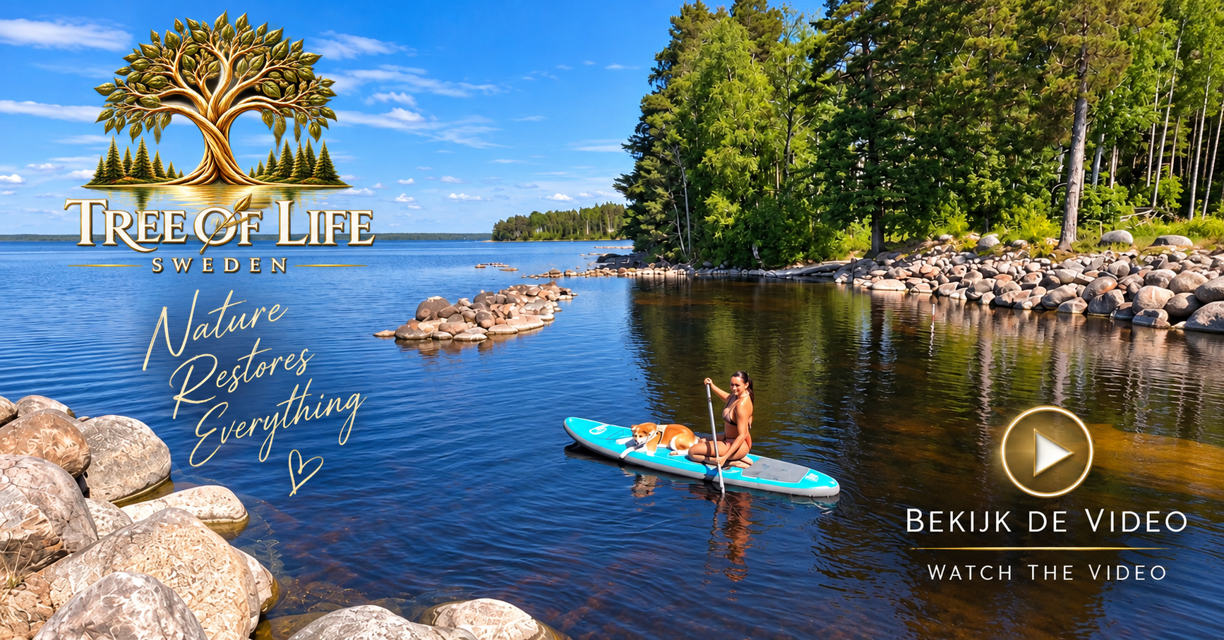 Tree of Life Sweden at Lake Skagern – video poster