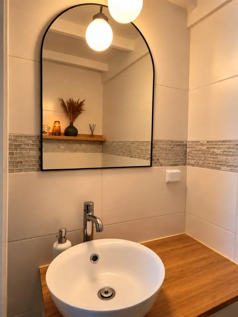 Romantic Loft bathroom
